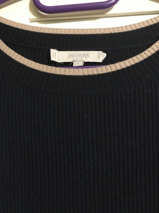 Sweter Hobbs granatowy