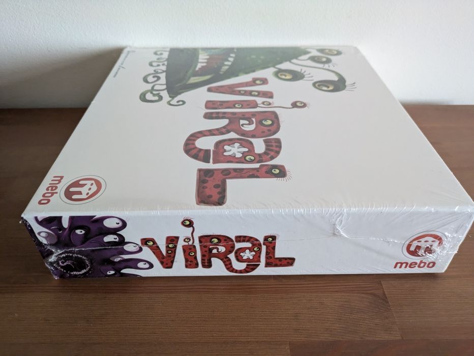 NOVO e SELADO - Jogo de Tabuleiro Viral