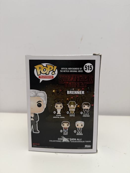 funko pop stranger things 515 brenner