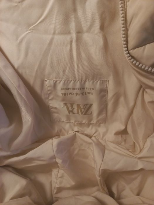Куртка пуфер на дівчинку ZARA розмір 164