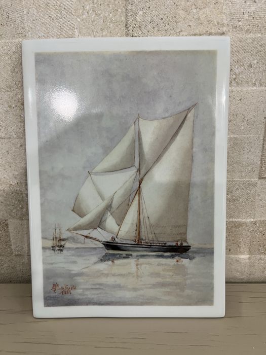 Quadro porcelana OReal