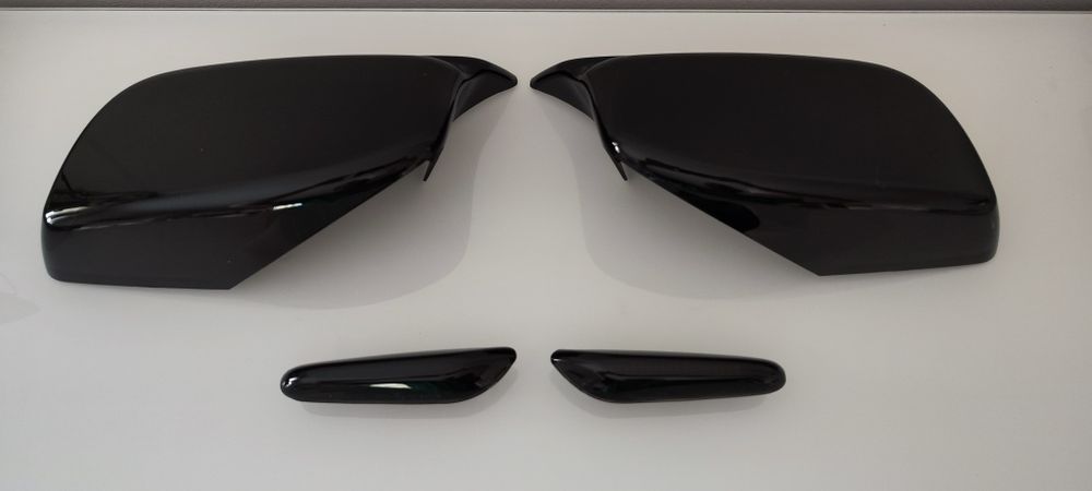 Pack capas de espelhos + piscas led dinâmicos BMW Série 5 E60/E61 -