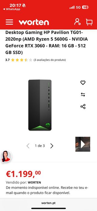 Pc gaming hp pavilion