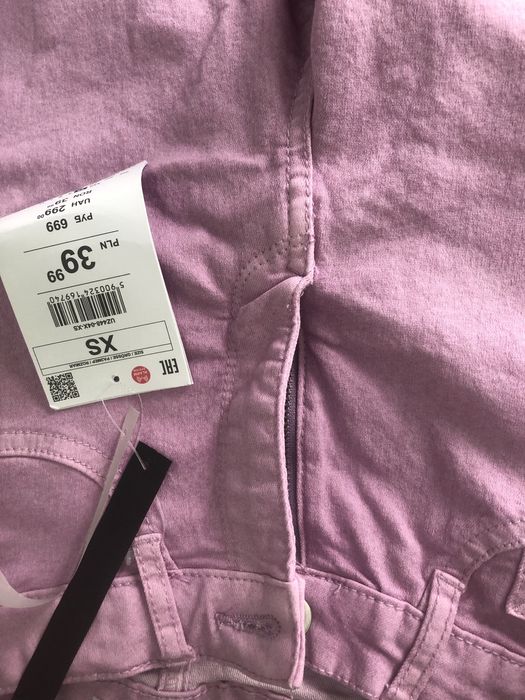фиолетовые джинсы sansey 12-13 лет