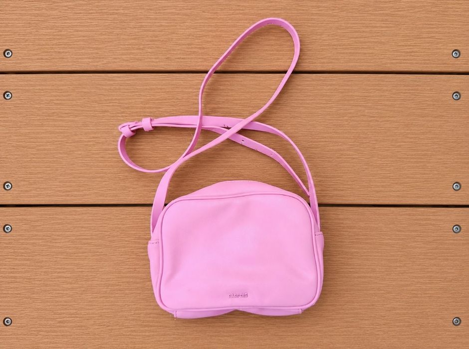 Mala Tiracolo Rosa Parfois Compacta em Excelente Estado | Pink Parfois Crossbody Bag