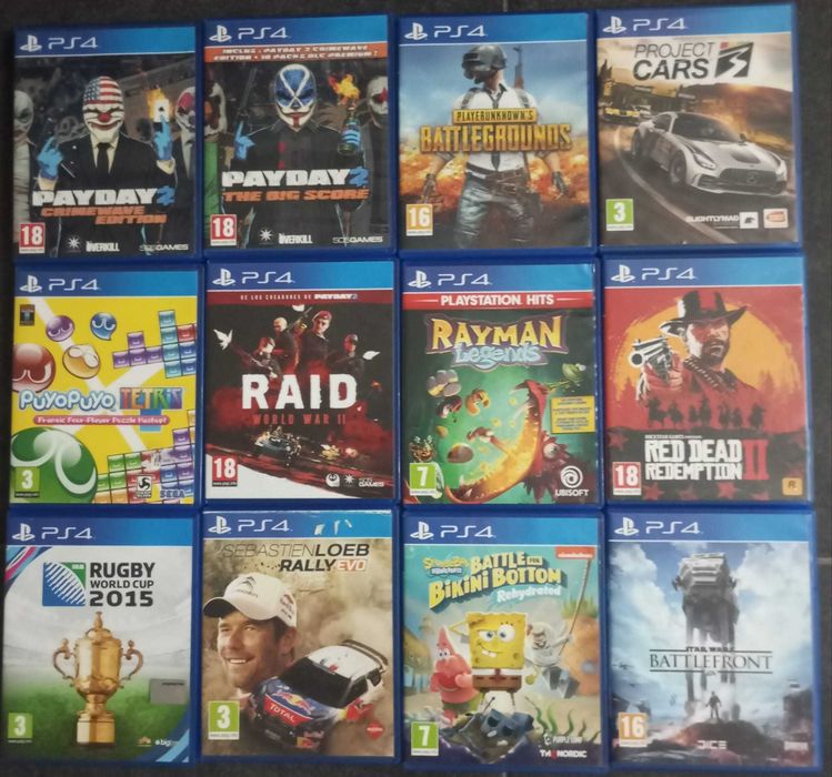 Jogos PlayStation 4 - Preços na Descrição