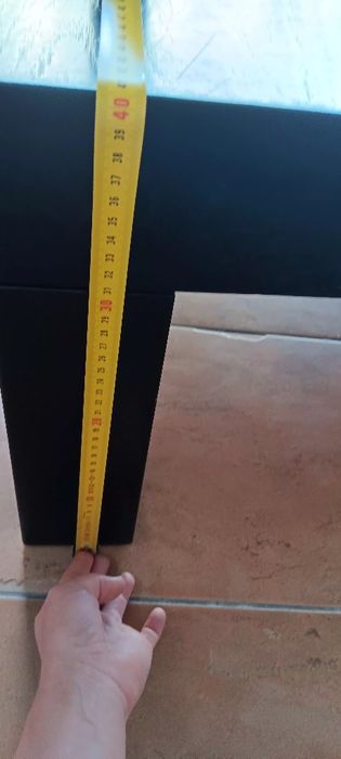 Mesa centro grande preta