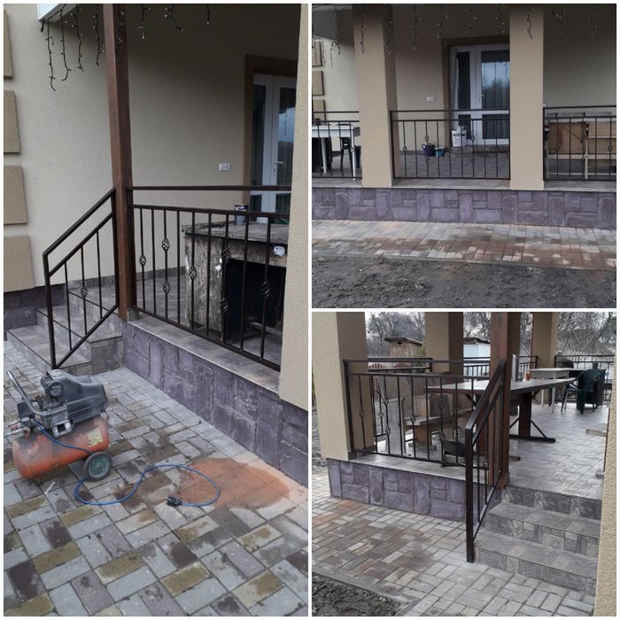 Лестница (сходи) для дома,квартиры Металлокаркас лестницы Ступени бук