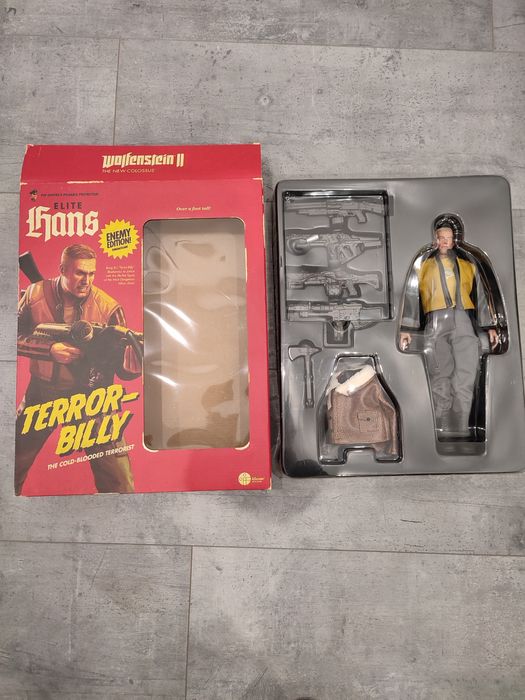 Wolfenstein || Terror-Billy figurka + akcesoria. Na prezent.