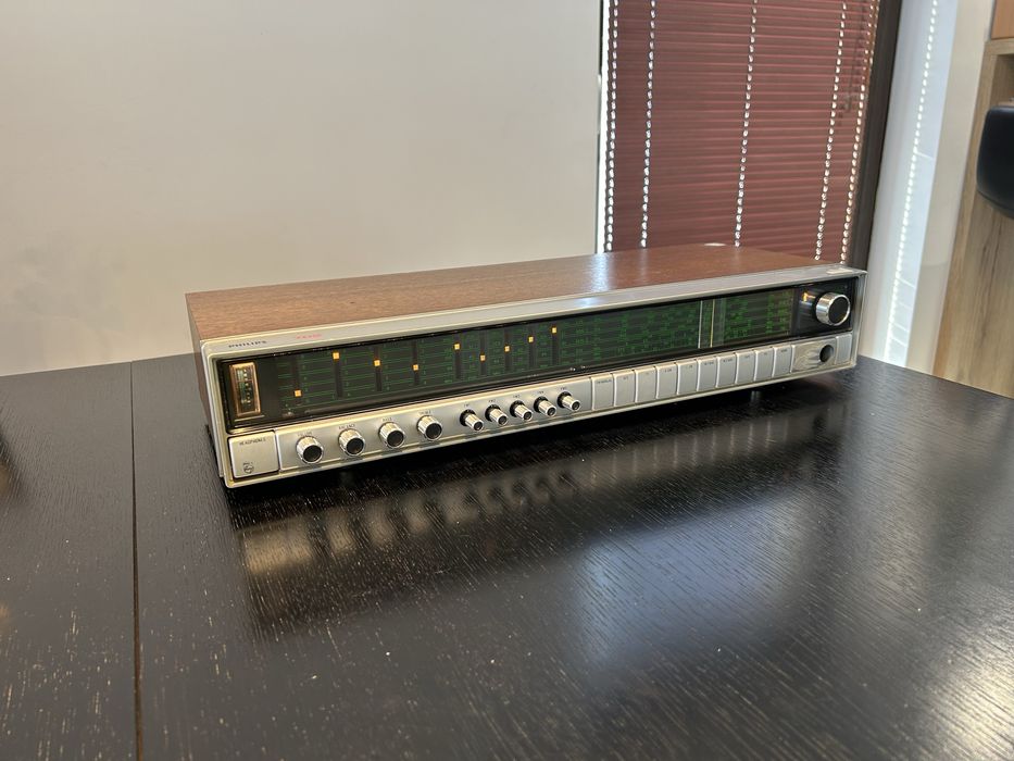 Okazja!! Amplituner Wzmacniacz Stereo Philips 702 Rzadko Spotykany