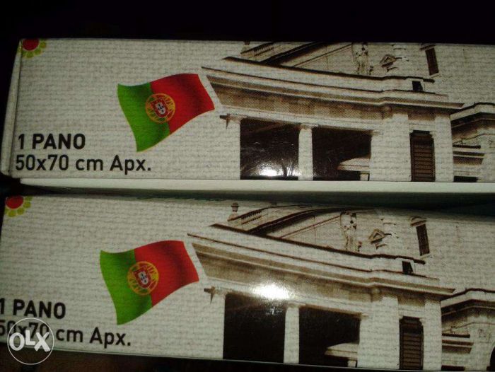 pano de cozinha, recordação de Fatima,novo