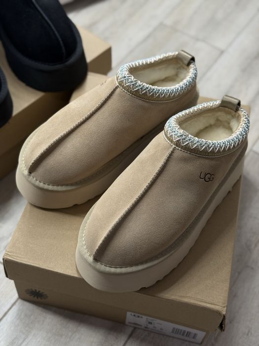 Женские Угги Ugg tazz love,ботинки галоши Lanah Clog Chestnut Platform