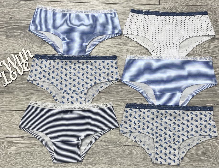 Труси для дівчат,для підлітків. Акція 5+1!