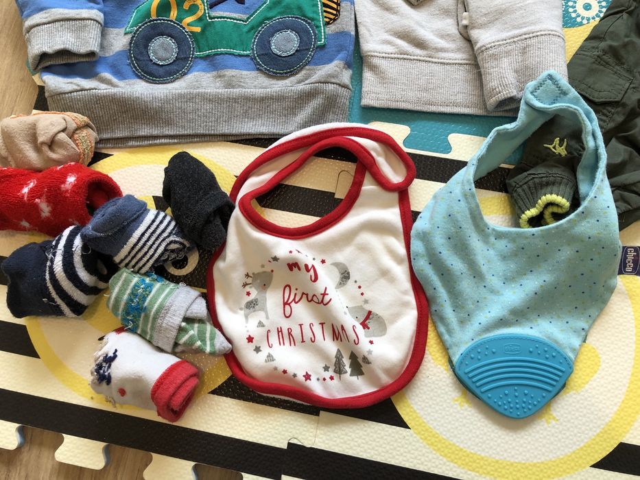 Zestaw ubranek chłopięcych 62 NEXT Benetton M&S