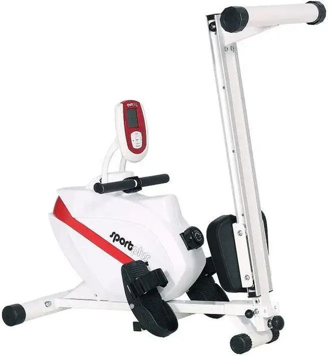 Wioślarz magnetyczny, składany Ergometr cichy SportPlus SP-MR-008