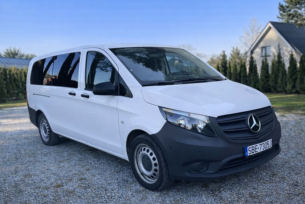 Mercedes-Benz Vito Tourer 9 os. 190 KM! Automat! Asystent pasa, podgrzewane siedzenie, kamera