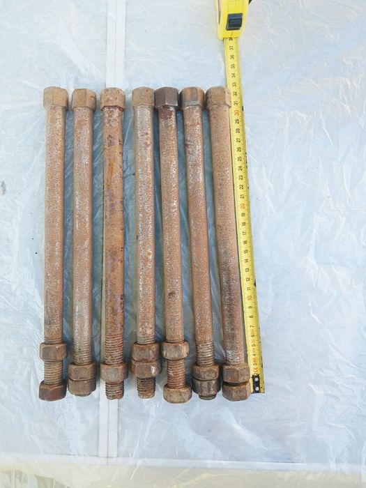 Болт шпилька м20×320 різьби 60мм
