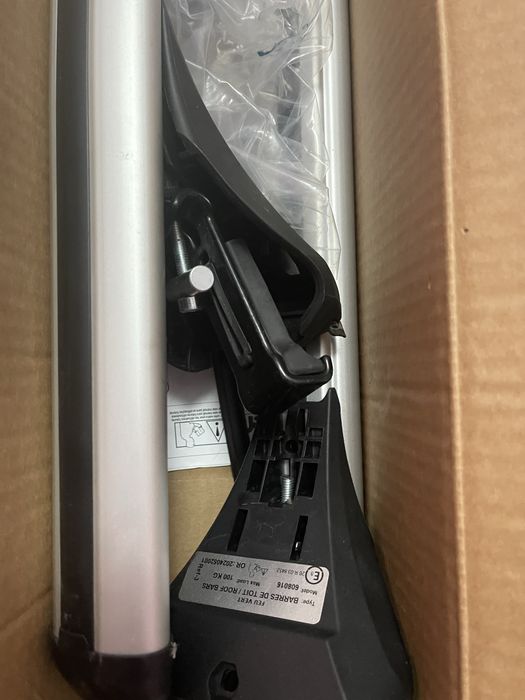 Barras tejadilho aluminio -marca Feuvert *** NOVO PRECO****