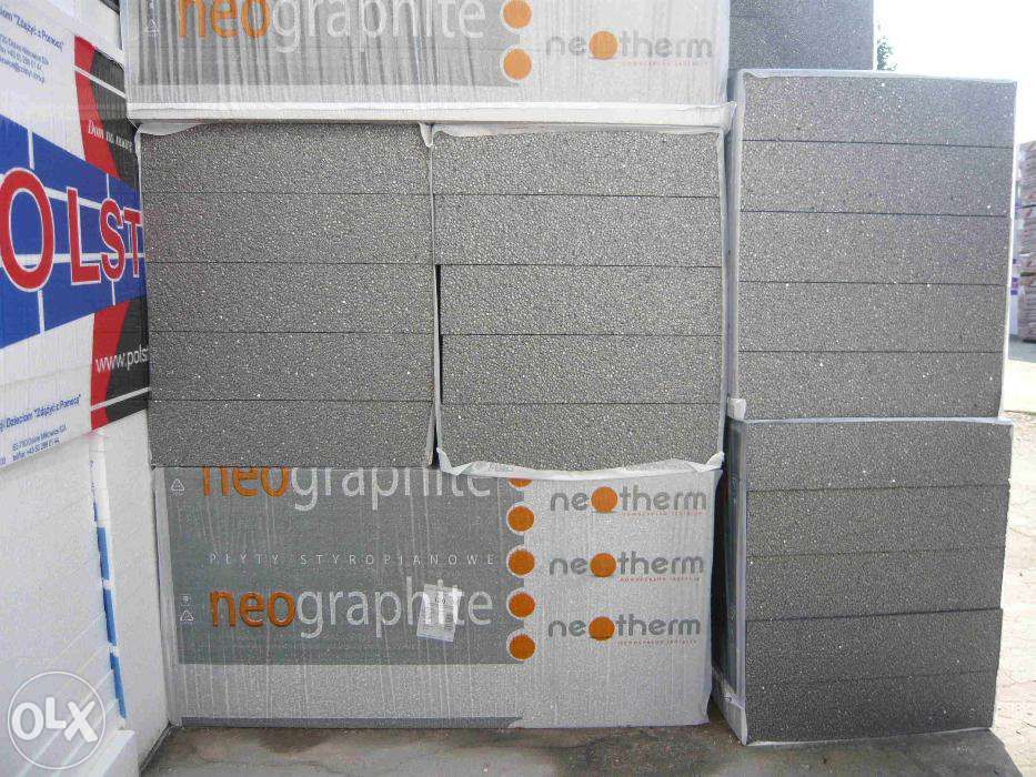 Styropian grafitowy Polstyr lambda 0,033 grafitowy 10 cm, od ręki