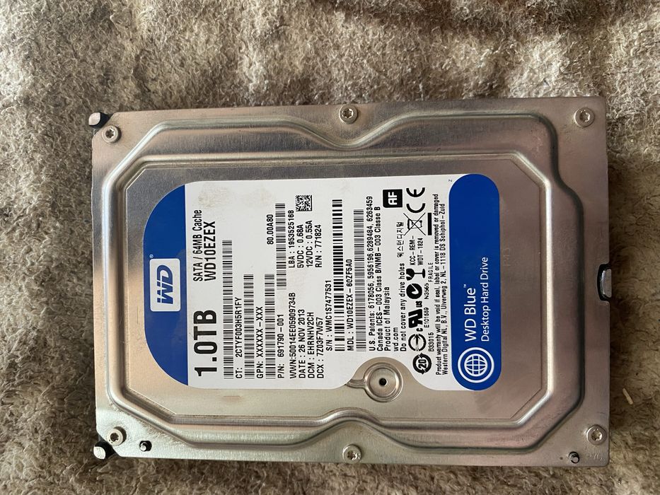 жорсткий диск Western Digital Blue 1 ТБ (WD10EZEX)