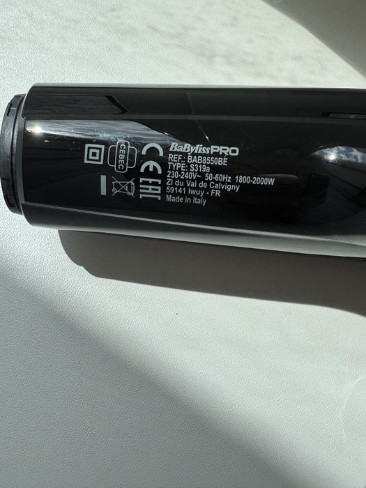 Фен BaByliss PRO Falco Black&Silver