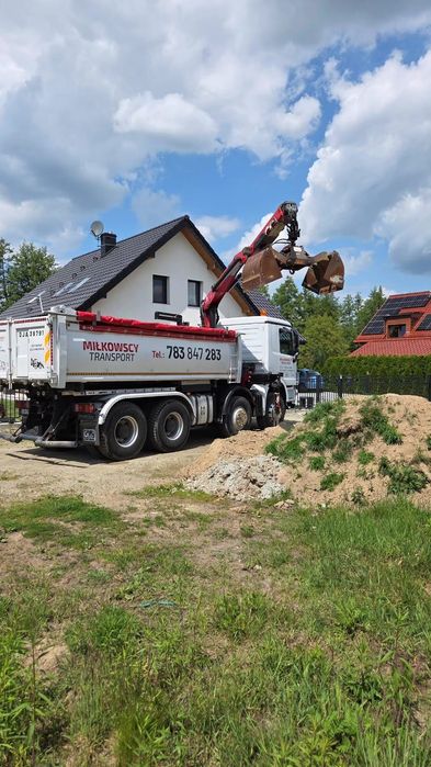 Transport Materiałów Sypkich oraz Towarów , HDS , Koparko - Ładowarka
