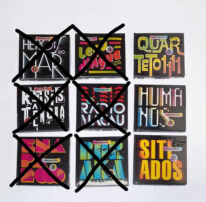 Coleção CD’s Novos Bandas Míticas Portuguesas