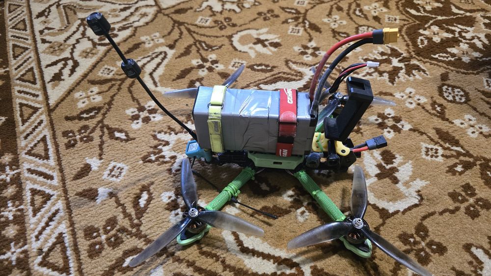 Дрон FPV кастомный 7 дюймов