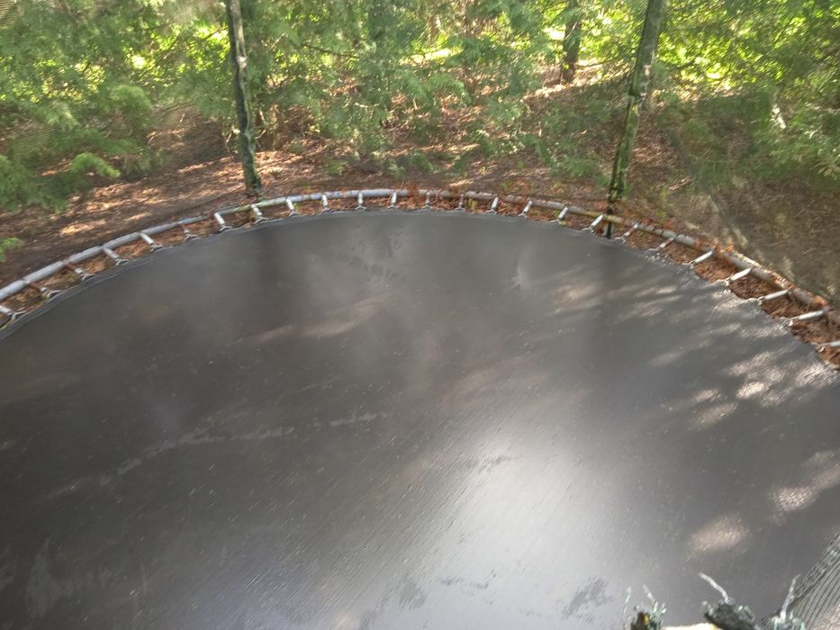 Trampolina 300 cm stelaż batuta