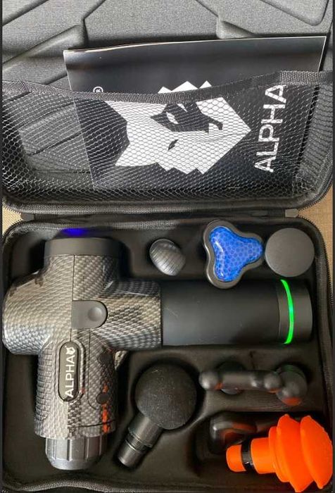Pistolet do Masażu Alpha - jedno urządzenie, wiele korzyści.
