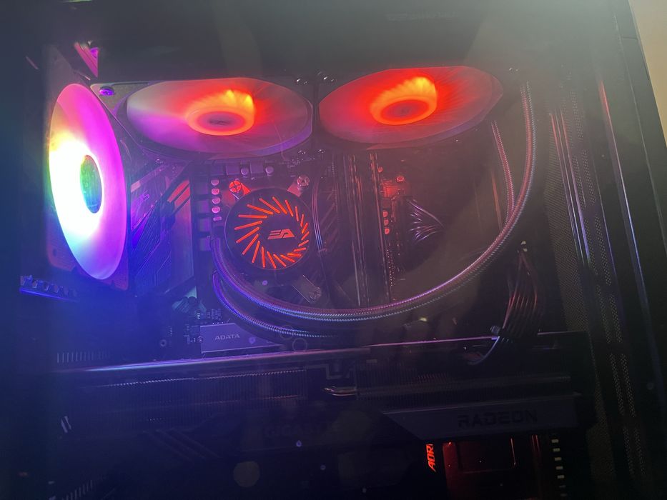 Kopmputer AMD Ryzen 7 5700X i RX 7800 XT 16GB  RAM DDR4 32GB 3600MHz