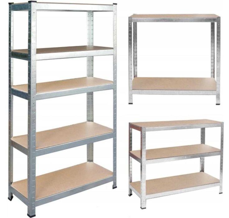 Стелаж металевий 180*90*40 см, 5 полиць (875 кг), стеллаж полки