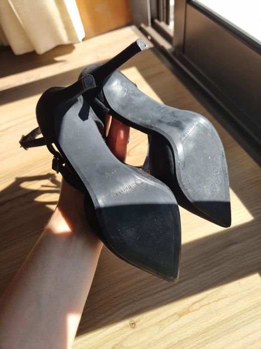 Sapatos Pretos Bershka 38