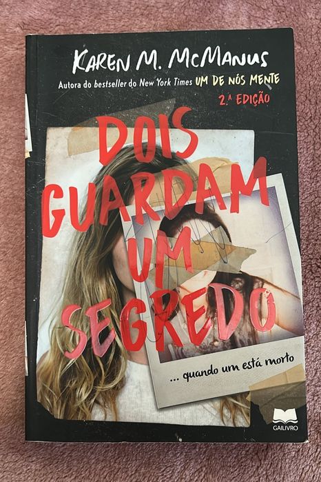 Livro "Dois guardam um segredo"
