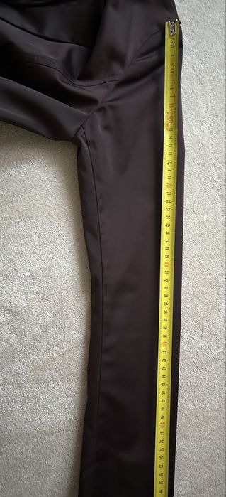 Brązowa połyskująca marynarka Taranko r.34