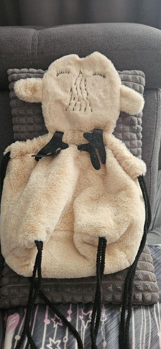 Pluszowy plecak (worek)