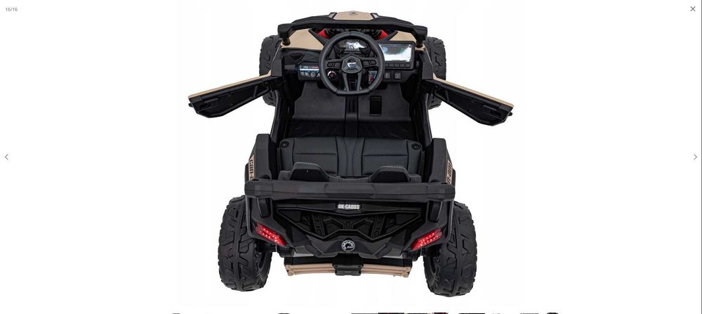 MAVERICK RS BUGGY 4x4 Auto na Akumulator 24V 7Ah 4x200W Can-am CA003