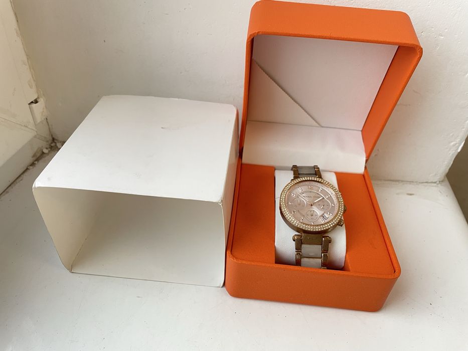 ЧАСЫ Хронограф MICHAEL KORS PARKER MK5896 + коробка