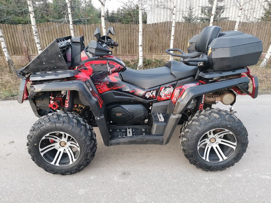 Odes Pathcross 650 MAX 4x4 Zarejestrowany Kufer Wyciągarka Ledbar Alus