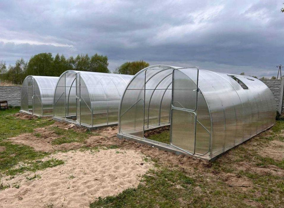 Szklarnia z poliwęglanu 3x4 3x6 3x8 3x10 3x12