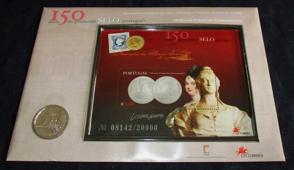 Silver Coin and Commemorative Philatelic Block