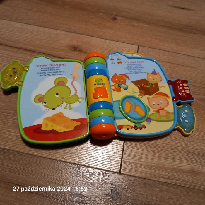 VTECH Trefl interaktywna książeczka bajeczka edukacyjna 60341I
