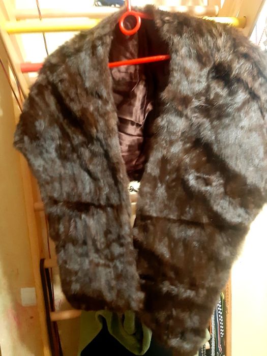 Норковая накидка. Полантин норковый натуральний.