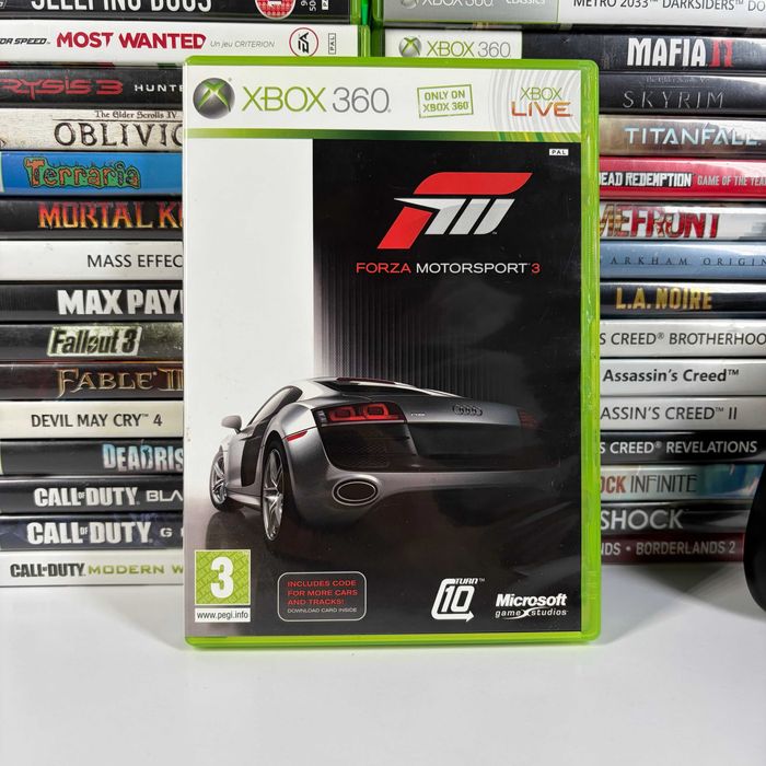 Гра Xbox 360 Forza Motorsport 3 Б/У Оригінальний диск Ікбокс Форза Моторспорт асортимент ігор хбокс