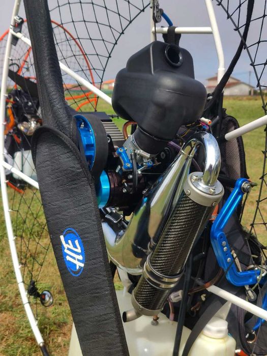 Paramotor HE MV1 185cc | 60h | Pronto a Voar