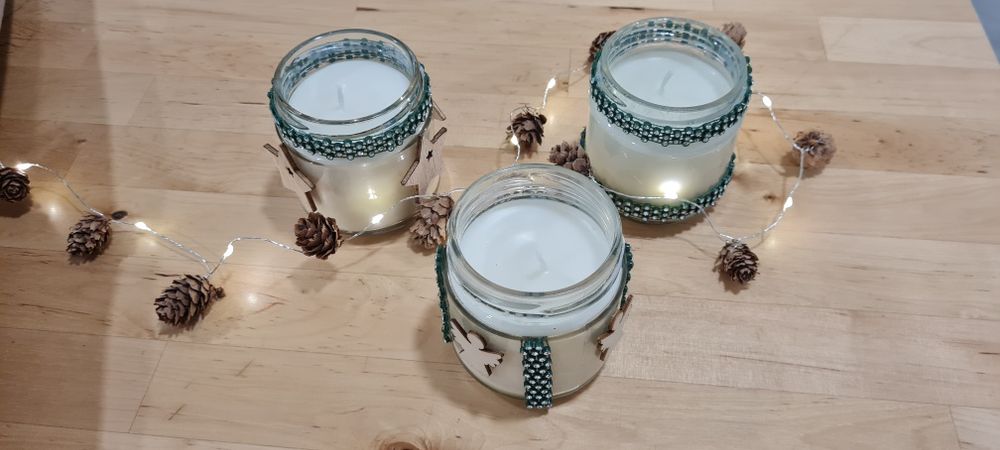 Velas decorativas natalícias