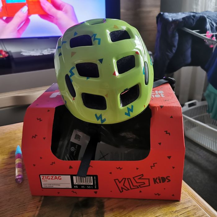 Kask rowerowy Kellys Zigzag lime XS (45-50 cm