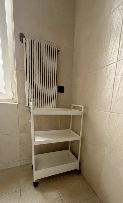 Regał łazienkowy wózek ikea półka do łazienki stojak