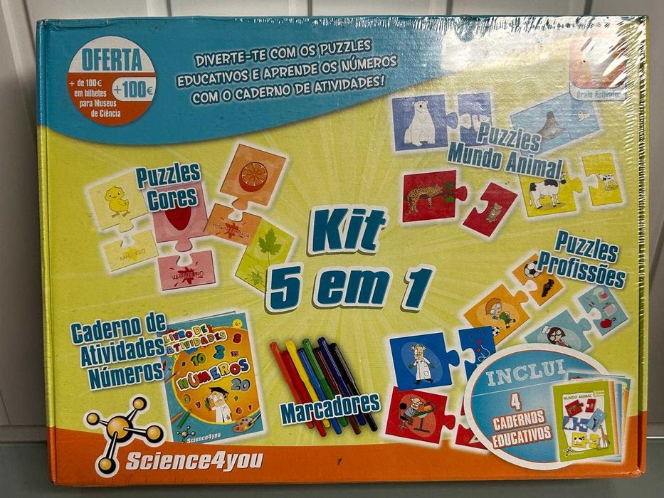 Jogos e Puzzles Clementoni e Science4You