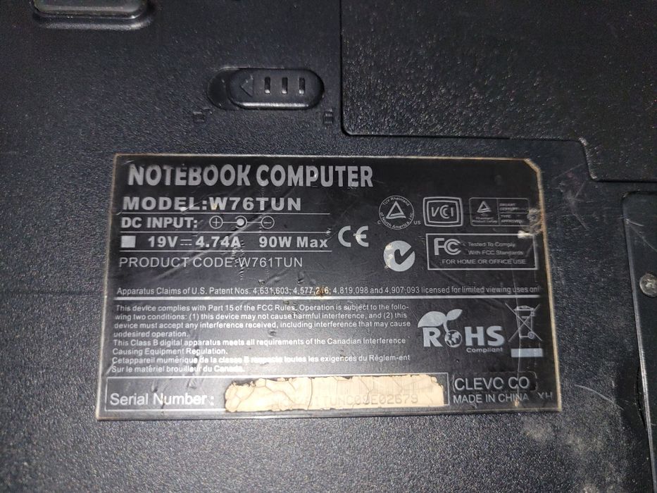 Computador portátil